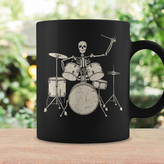 Halloween Skeleton Naglalaro ng Drum CuteHalloween Skeleton Naglalaro ng Drum Cute  