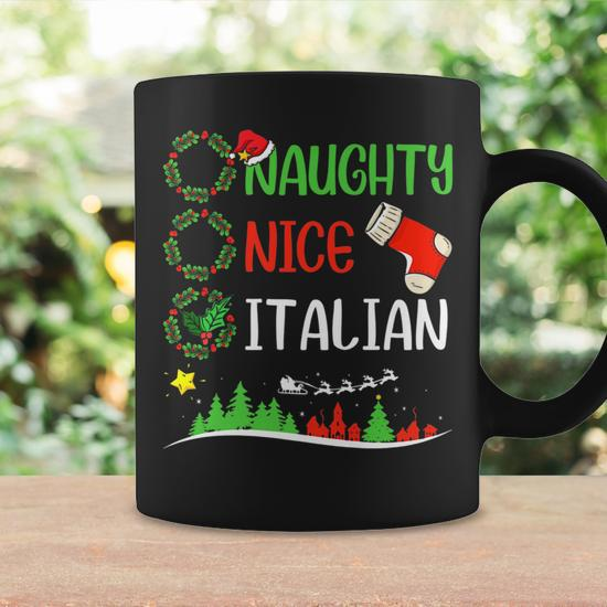 Merry Grinchmas Naughty & Nice Mugs
