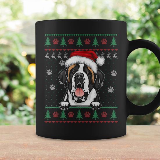 Saint bernard clearance christmas sweater