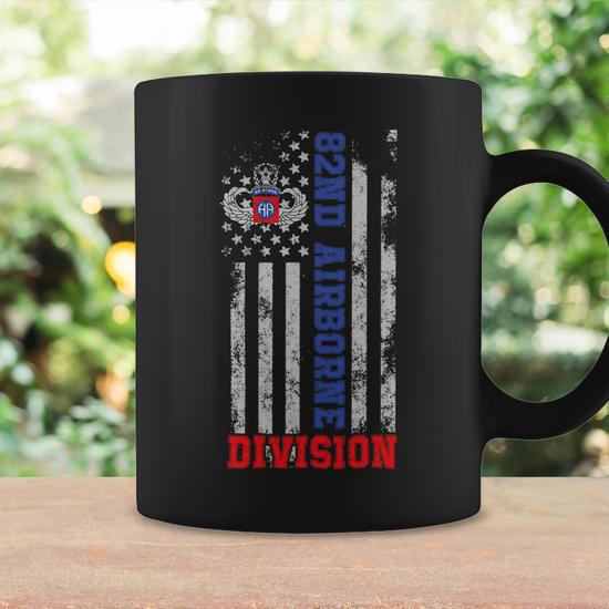 Veteran Vets Us Army 82Nd Airborne Division Veteran Vintage 1 Veterans Coffee  Mug - Monsterry