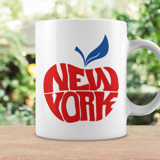 New Yorker Pride The Big Apple Nyc Souvenir New York Coffee Mug | Mazezy