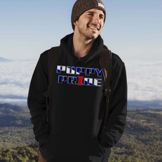 Gay Puppy Pride Gift Bdsm Fetish Gear Human Pup Play Kink Hoodie | Mazezy