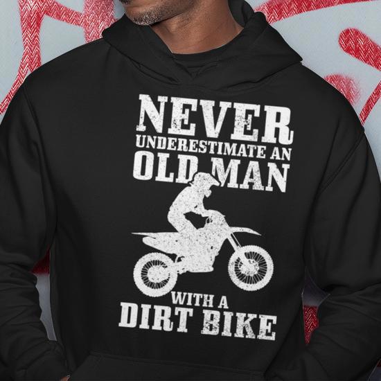 Funny dirt best sale bike hoodies