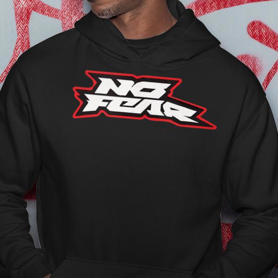 No fear discount zip up hoodie