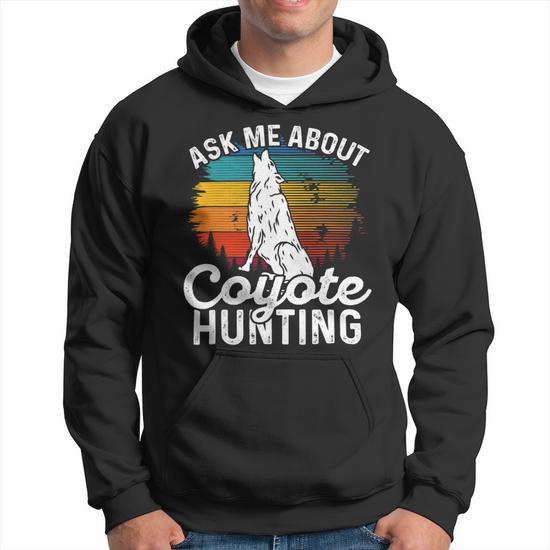 Coyote hunting hoodie sale