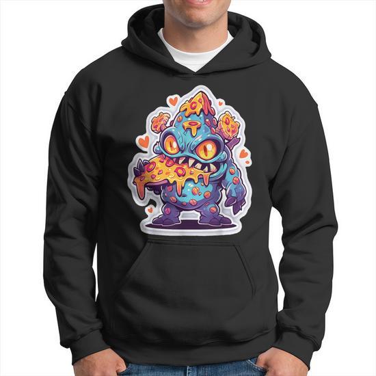 Anime pizza hoodie best sale