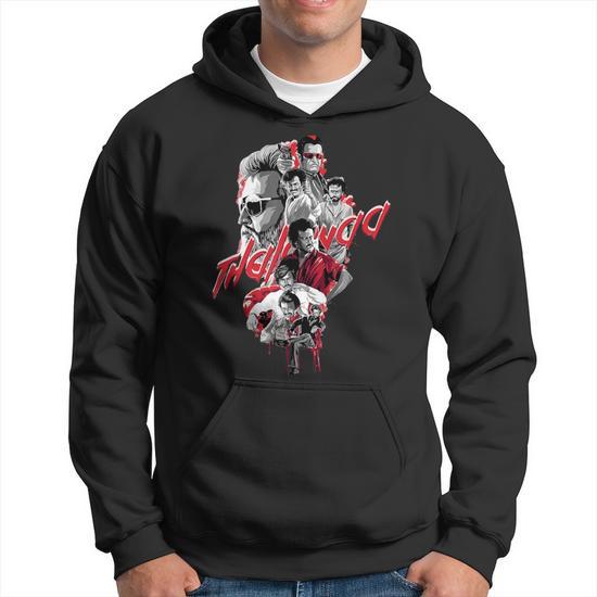 Tamil Superstar Rajini Amazing Chennai Sketch Fan Hoodie Monsterry UK