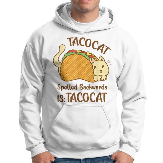 Tacocat Tacocat Spelled Backward Is Tacocat Hoodie Seseable UK