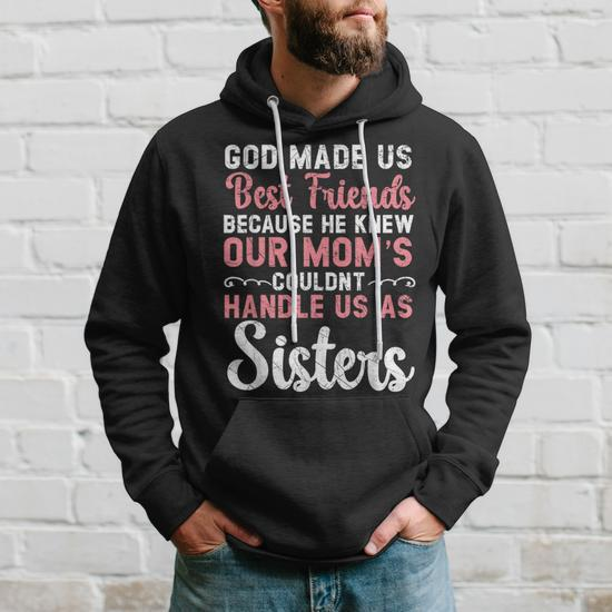 Best Friend Forever Friendship Bestie Bff Squad Hoodie Seseable UK