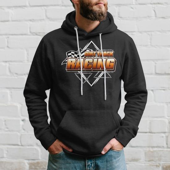 Dirt Track Racing Stock Car Dirt Racing Late Model Model Funny Gifts Hoodie Mazezy CA