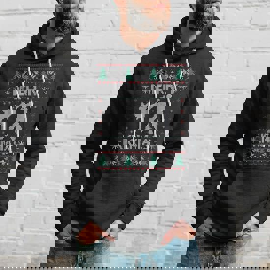 Merry Kickmas Pull De Noël Pour Karaté, Arts Martiaux Manche Longue