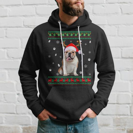 Reindeer hooded sweater online