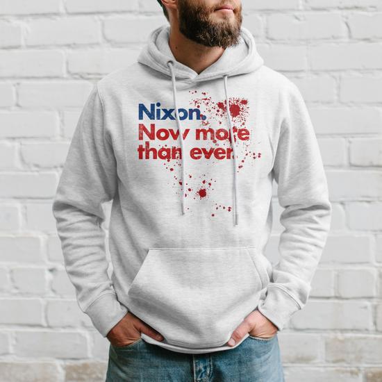 Nixon Now More Than Ever Blood Stained Hoodie Thegiftio UK