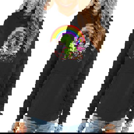 Flamingo Pink Bird Riding Unicorn Rainbow T-Shirt Flamingo Pink Bird Riding Unicorn Rainbow T-Shirt