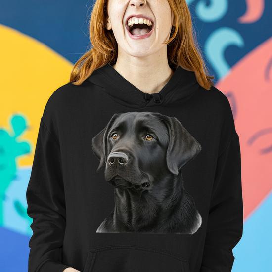 Labrador Retriever Hoodie | Black Lab Hoodie | Chocolate Lab Hoodie | Dog Mom Gifts | Unisex | Women's store Dog Hoodie