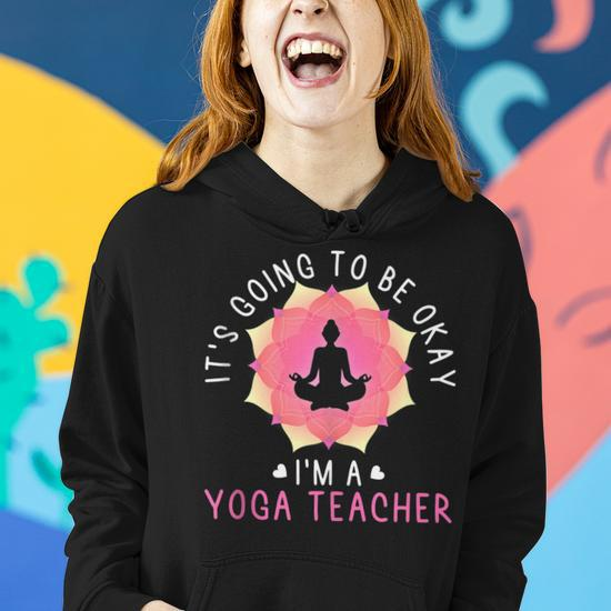 Namaste Sweatshirt Black, Yoga Teacher Sweatshirt, Yoga Sweater, Namaste  Shirt, Yoga Shirts Women, Plus Size, Yoga Gifts, Meditation Sweater 