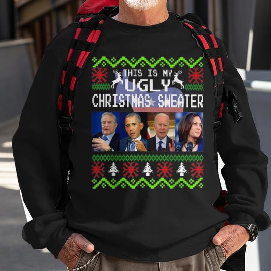 Obama ugly sweater hotsell