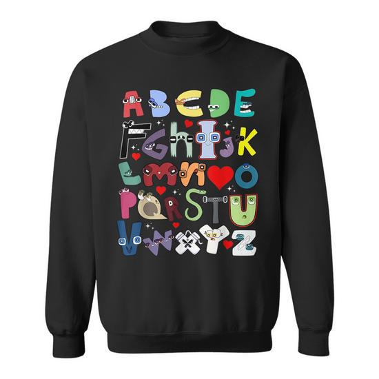 Alphabet sweatshirt sale