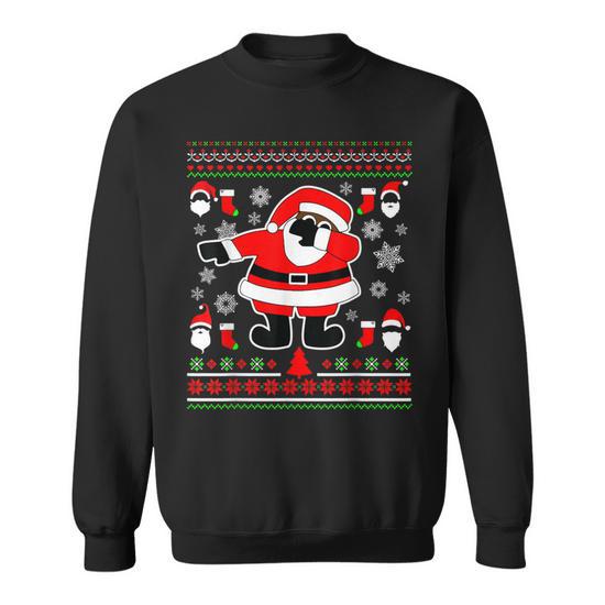 Dabbing through the snow christmas sweater best sale