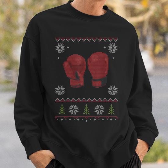 Boxing sales christmas sweater