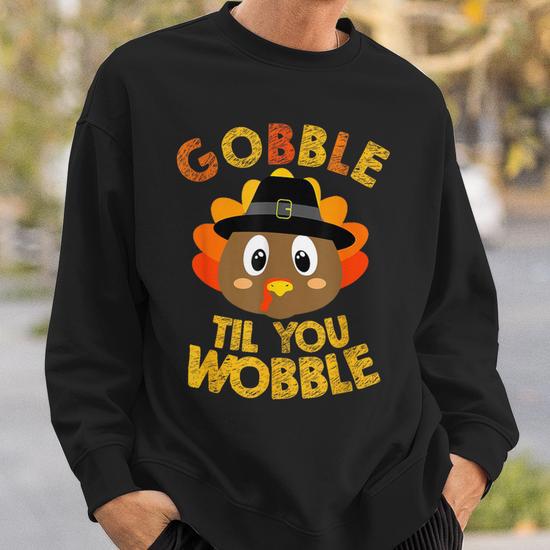 Gobble til you wobble best sale baby outfit