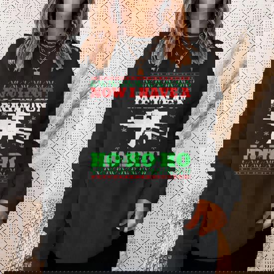 Christmas Sweatshirts Die Hard Christmas Sweatshirt Now I Have A