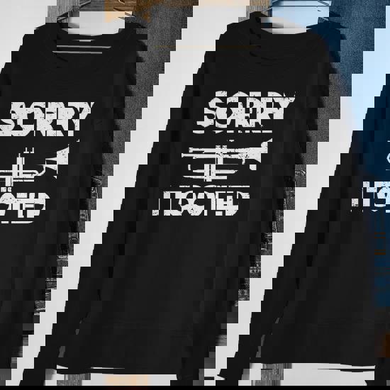Sorry I Tooted Marching Band Trumpet Shirt Funny Men Women