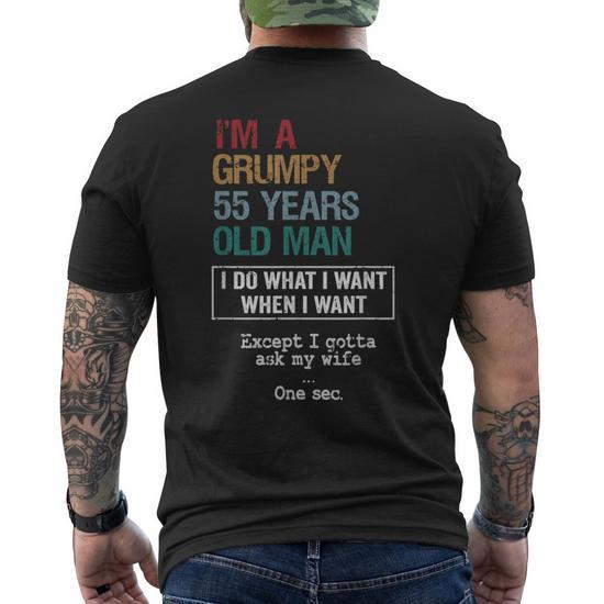 55 year old t shirt