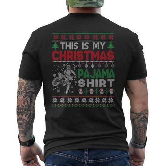 Mens christmas pajama discount shirts