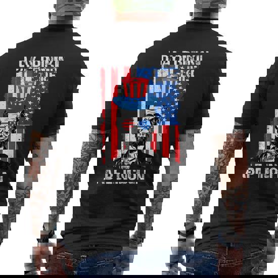 4th Of July Tshirt - I Love Abe Lincoln