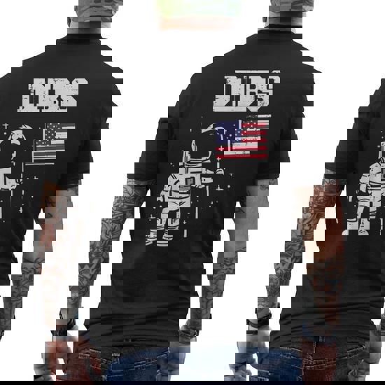 July 4th Patriotic Astronaut Space American Flag T-Shirt July 4th Patriotic Astronaut Space American Flag T-Shirt