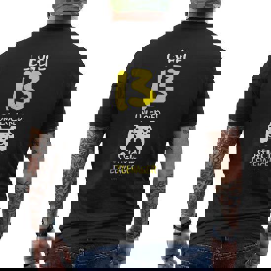 Funny Video Game Tshirt: Level 13 Unlocked Official Teenager Funny Video Game Tshirt: Level 13 Unlocked Official Teenager
