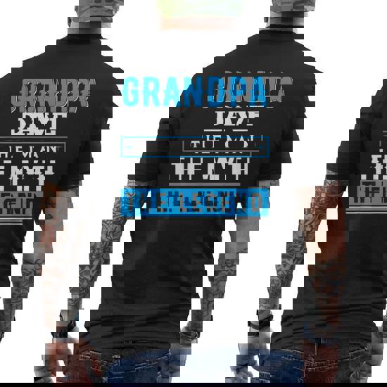 Grandpa The Man The Myth The Legend Shirt For Men Grandpa The Man The Myth The Legend Shirt For Men