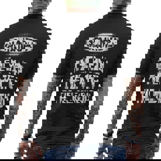 Grandpa The Man The Myth The Legend Shirt For Men Grandpa The Man The Myth The Legend Shirt For Men