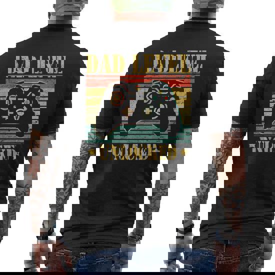 Mens Leveling Up To Dad Again Game T-Shirt Mens Leveling Up To Dad Again Game T-Shirt