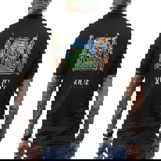 Van Life T Shirt For Nomads