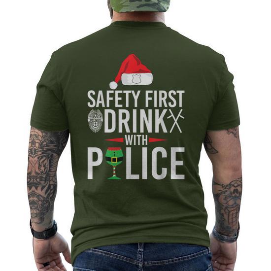 police christmas shirt