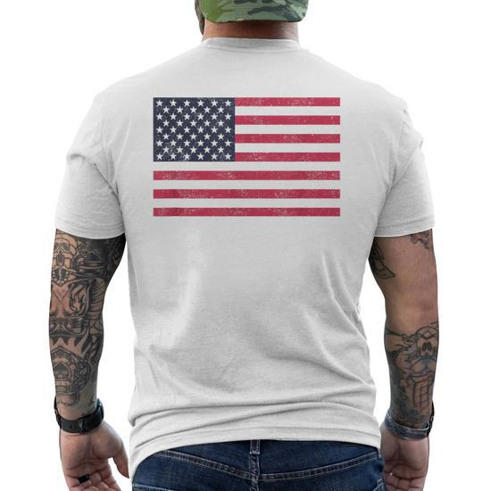 Mens 4th of July Shirts Independence Day American Flag Printed T