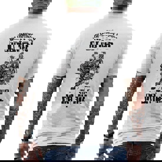 Never Underestimate Old Man With Motocross Dirt-Bike T-Shirt Never Underestimate Old Man With Motocross Dirt-Bike T-Shirt