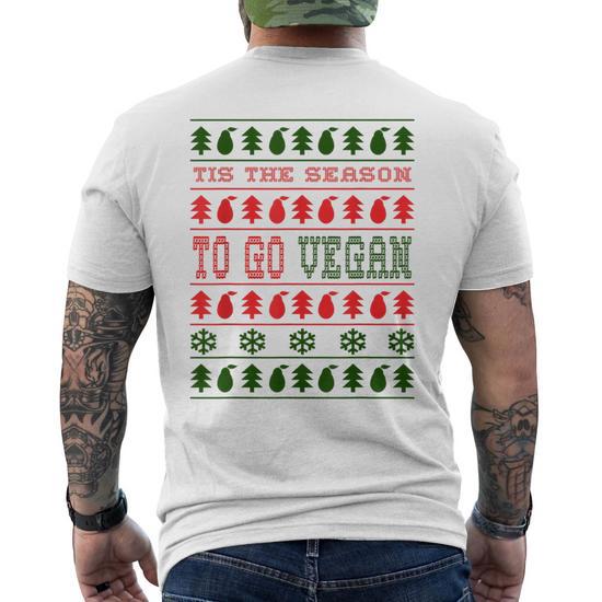 vegan christmas t shirt