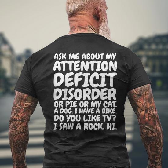 Attention Deficit Quotes Adhd Quote Ask Me About My Attention Deficit