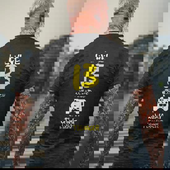 Funny Video Game Tshirt: Level 13 Unlocked Official Teenager Funny Video Game Tshirt: Level 13 Unlocked Official Teenager