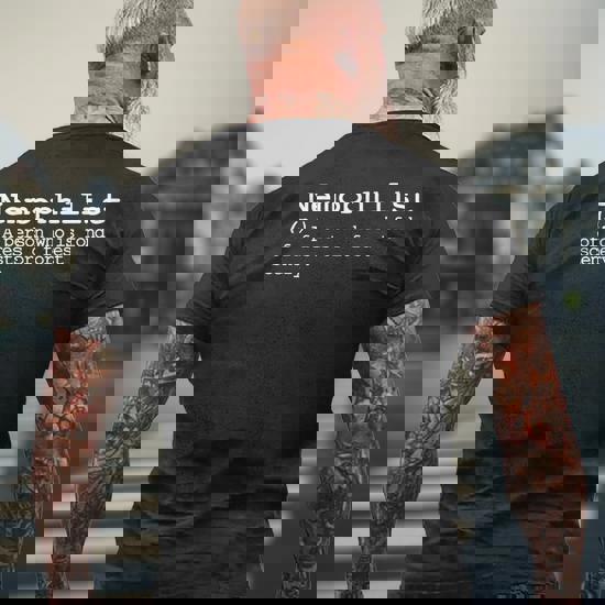 Misanthrope T-Shirt For Nature Lovers