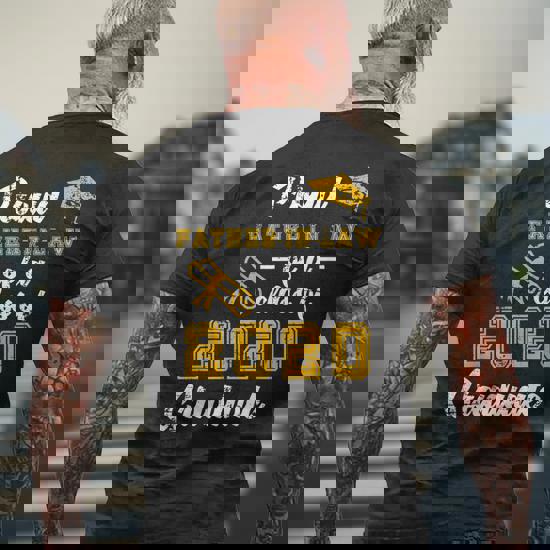 Proud Father Of A Class Of 2020 Senior Tshirt Graduation Gif