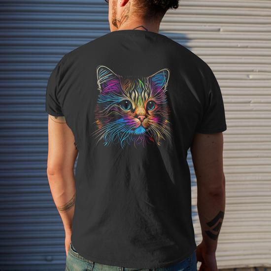 Mens cat fashion shirts