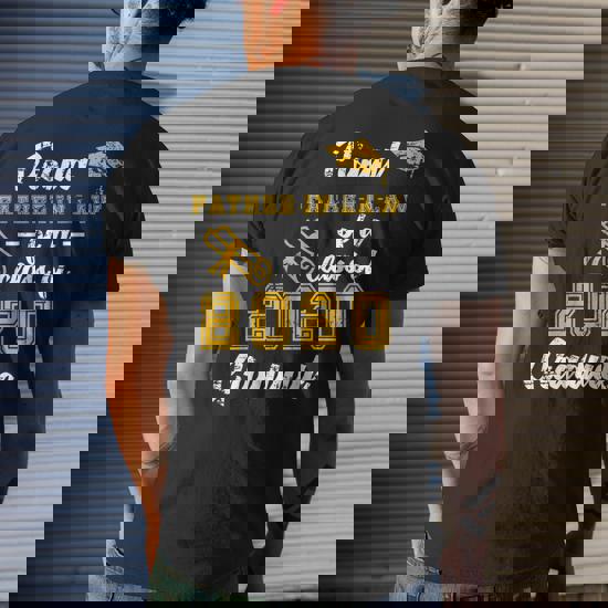 Proud Father Of A Class Of 2020 Senior Tshirt Graduation Gif