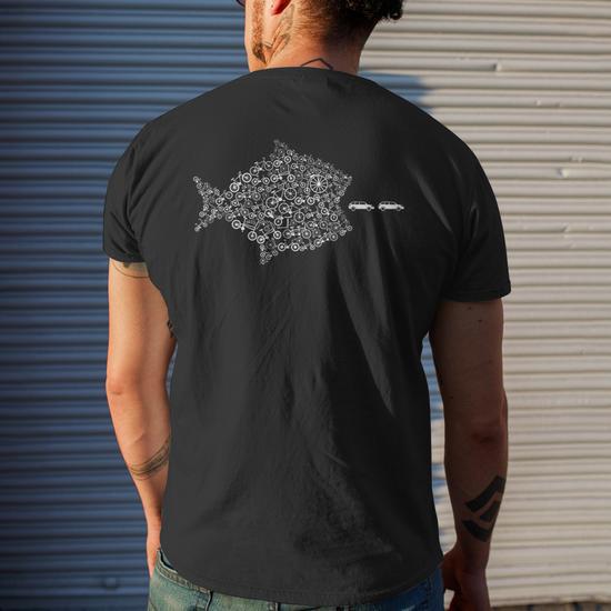 Funny Lucky Ice Fishing Shirt Gift for Men Women Fishermen T-shirt