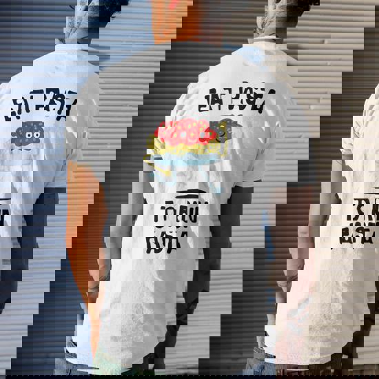 Eat Pasta To Run Fasta Italian Food Noodles Spaghetti Mens