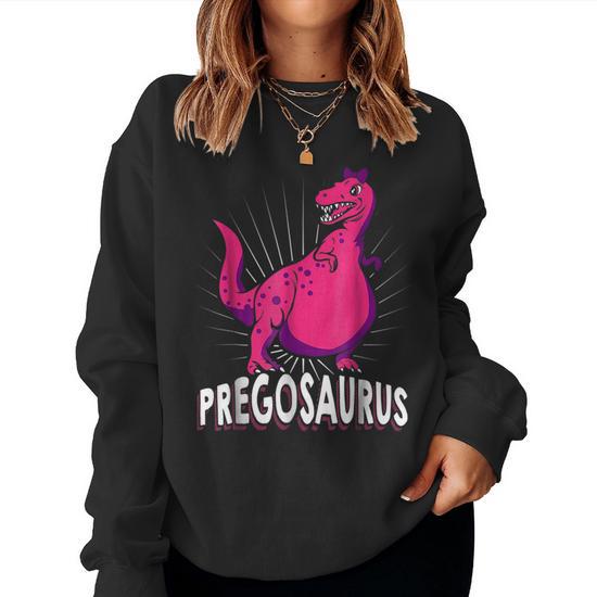 Dinosaur Expecting Mother Pregnant Womens T Dinosaur Women