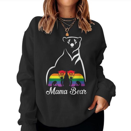 mama bear gay pride t shirt